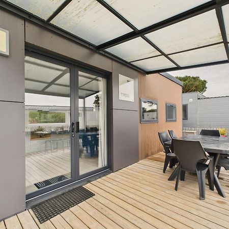 Joli Chalet Pour 6, Residence Avec Piscine La Parée Preneau Exterior foto