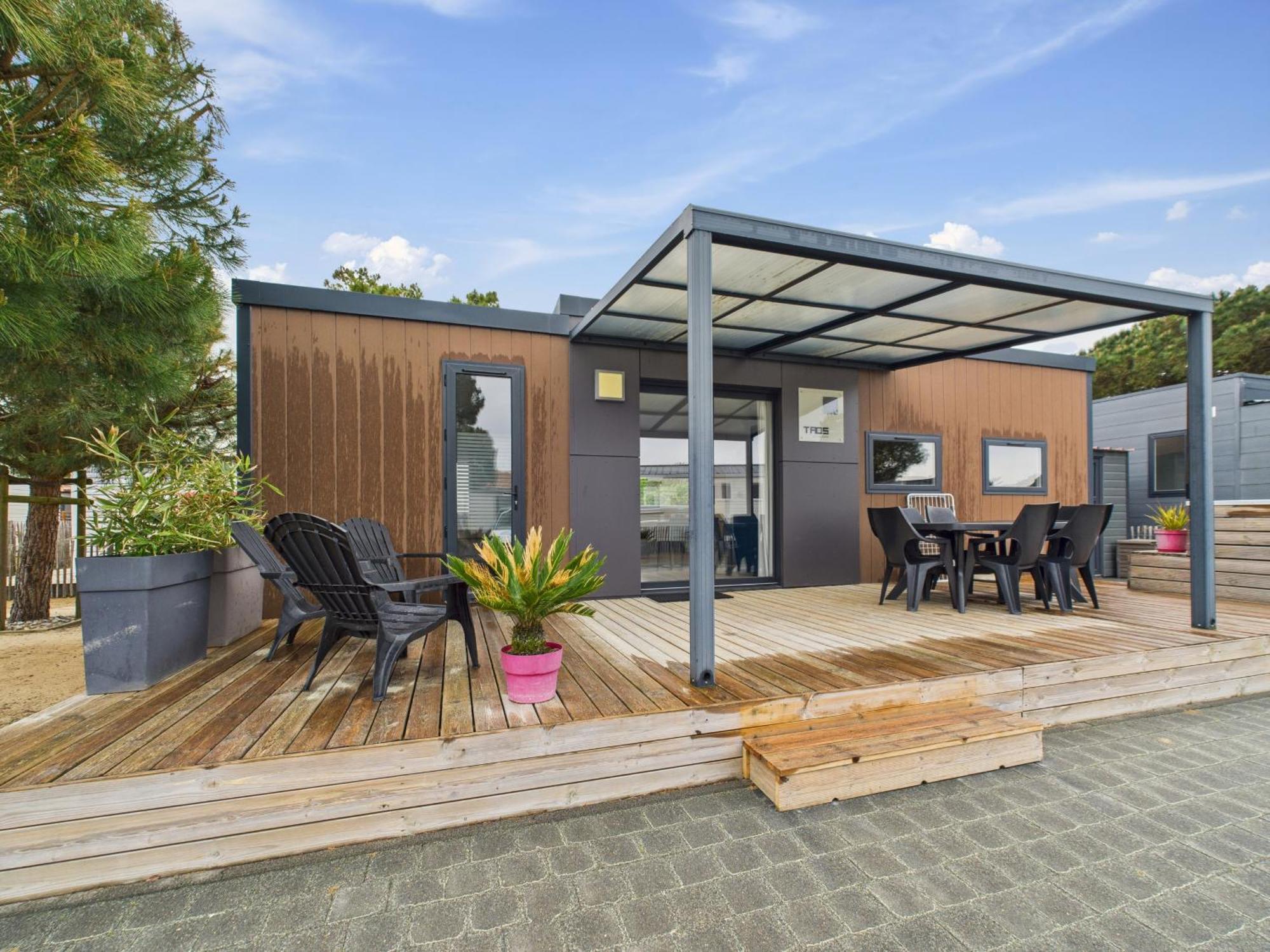 Joli Chalet Pour 6, Residence Avec Piscine La Parée Preneau Exterior foto